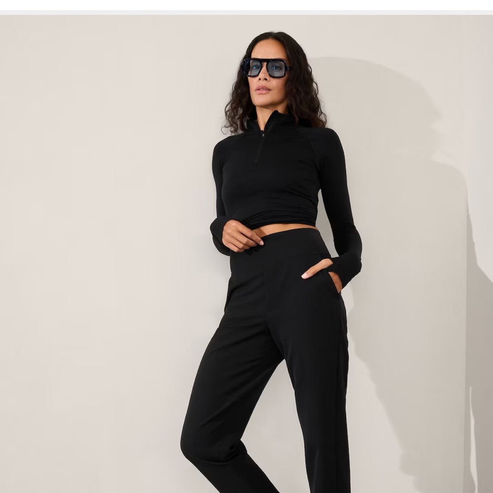Two pair of Athleta Endless Pants in size 8 in black!